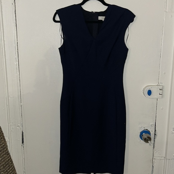 REISS Indi Cap-Sleeve Sheath Dress - Picture 3 of 6